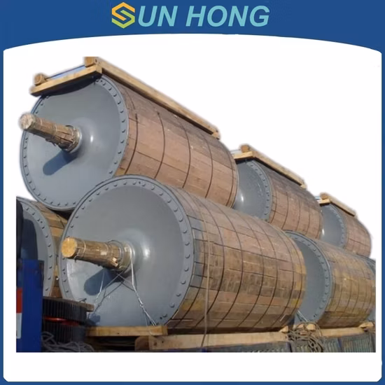 Kundenspezifischer Yankee-Trockner für Papiermaschinen mit Trockenpartie